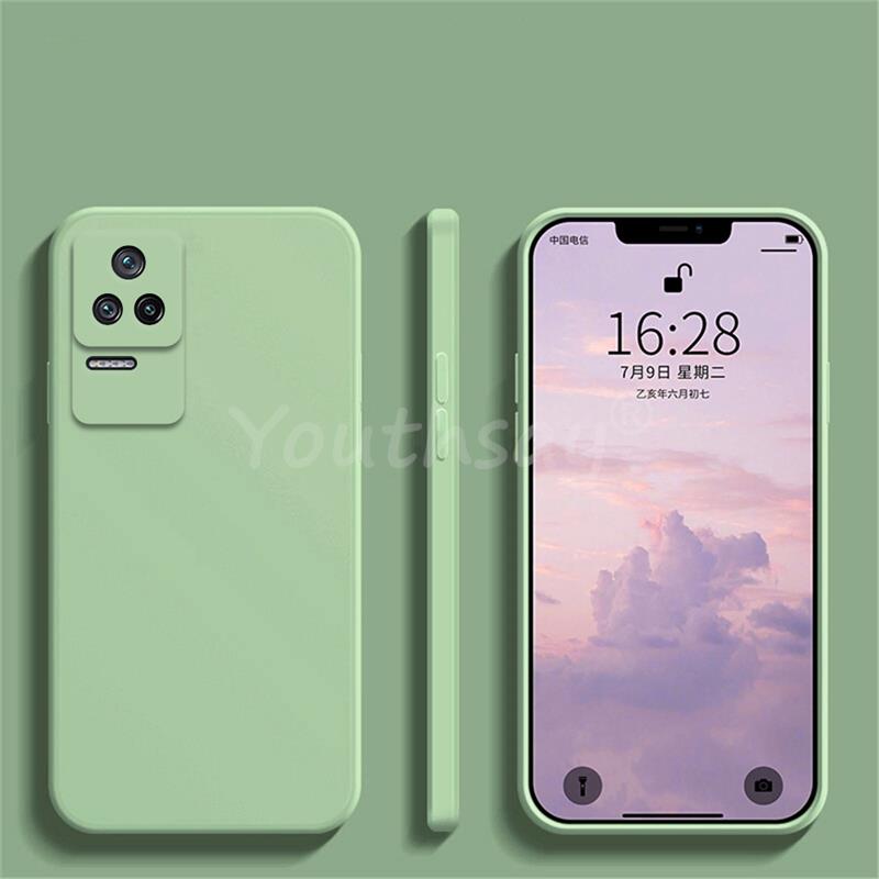 Для Xiaomi POCO F4 чехол для POCO F5 Pro F4 X4 GT M4 Pro X4 Pro C40 M5 M5S X5 X3 F3 Pro чехол силиконовый TPU защитный резиновый бампер чехол