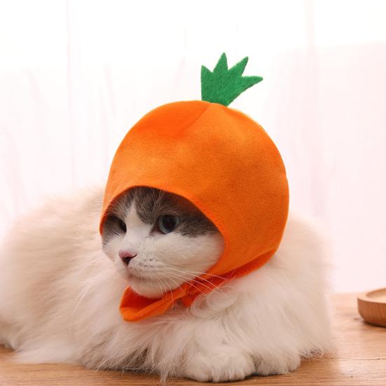 Шляпа для домашних животных, дышащая креативная форма, супер милая, не вызывает аллергии, удобная в носке декоративная нетканая ткань