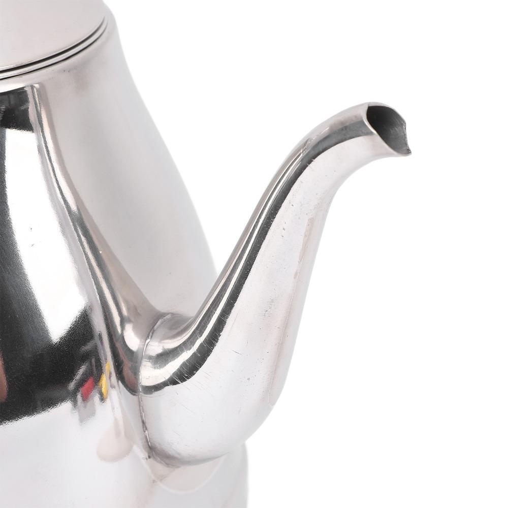 1.5L Capacity Gooseneck Teapot Stainless Steel Stainless Steel Kettle Coffee Brewing
