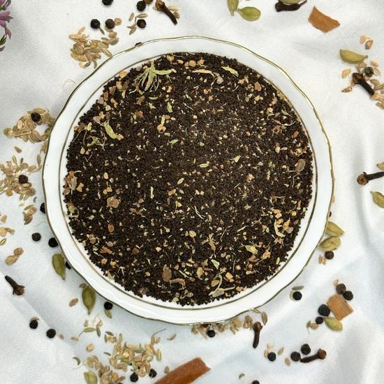 Navvayd Desi Masala Chai, (250 Gm, 125 Cups), with Cardamom, Cinnamon, Black Pepper, Clove, Fennel Seeds & Ginger