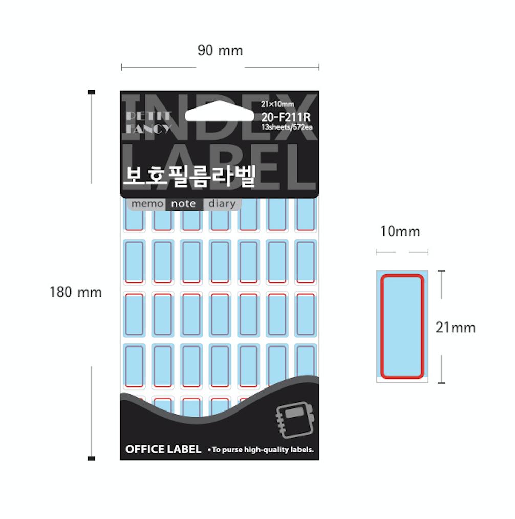 Petit Fancy Защитная пленка Наклейки с индексными этикетками (по 10 шт. каждая) Индексная этикетка / Этикетка категории / Офисная этикетка / Наклейки с метками / Инструменты для маркировки — 42 варианта