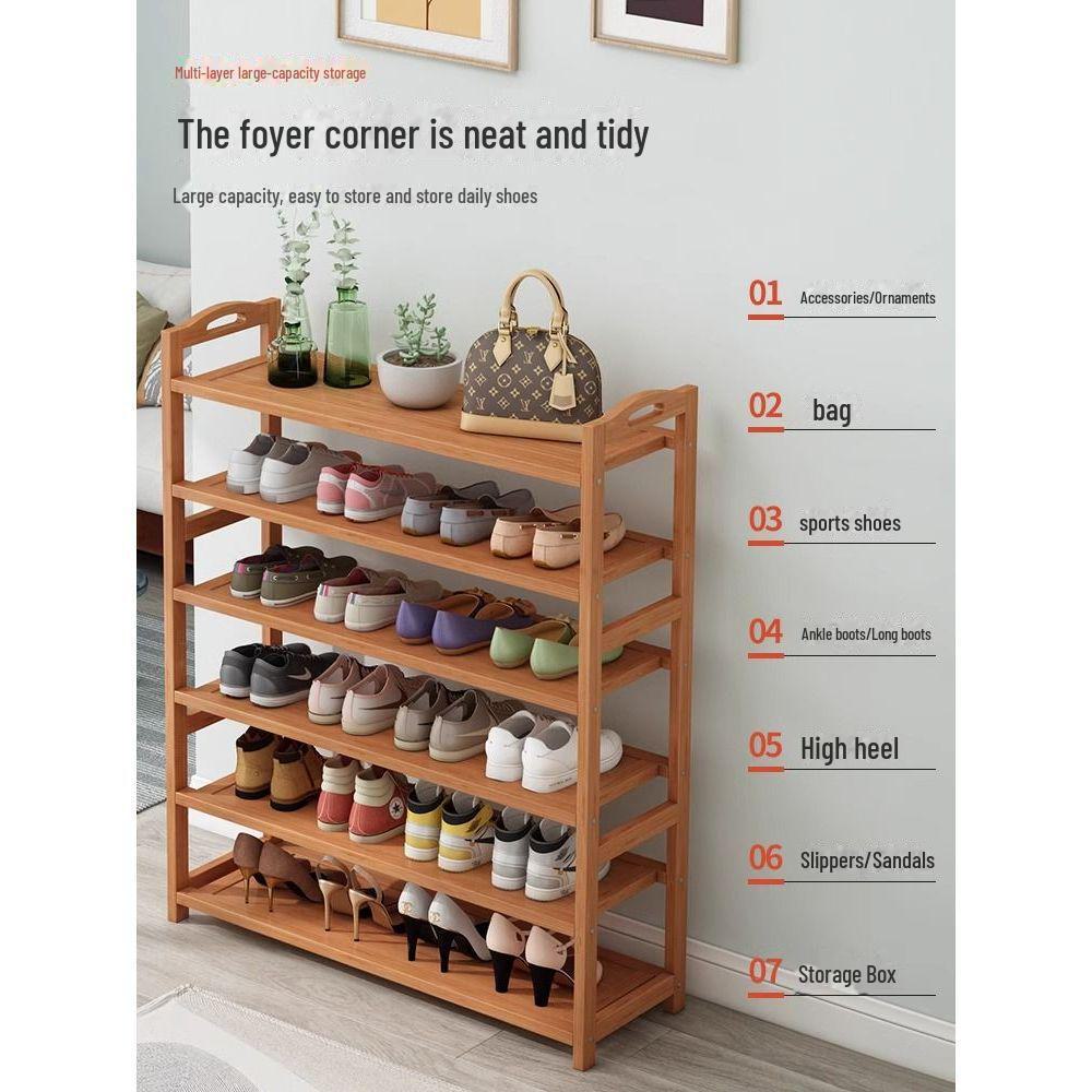Nanzhu Multi-Layer Dustproof Shoe Rack: Economical Storage for Home, Dorm, or Corridor