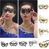 Elegant Metal Diamond Mask Masquerade Couple Halloween Party Women Accessory