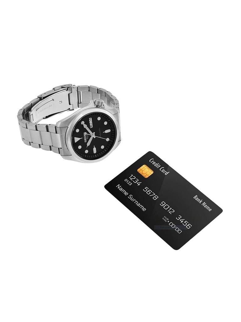 SEIKO Seiko 5 Sports Automatic 100m Water Resistant Dial Watch SRPE51K1 Gray Men's