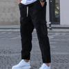 Men S Corduroy Loose Straight Leg Multi Pocket Solid Casual Pants
