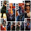 Чехол для телефона Arnold Schwarzenegger Terminator для Samsung Galaxy S24 S25 Edge S26 Ultra S23 S22 S21 Plus S20 FE + Персонализированный Pri