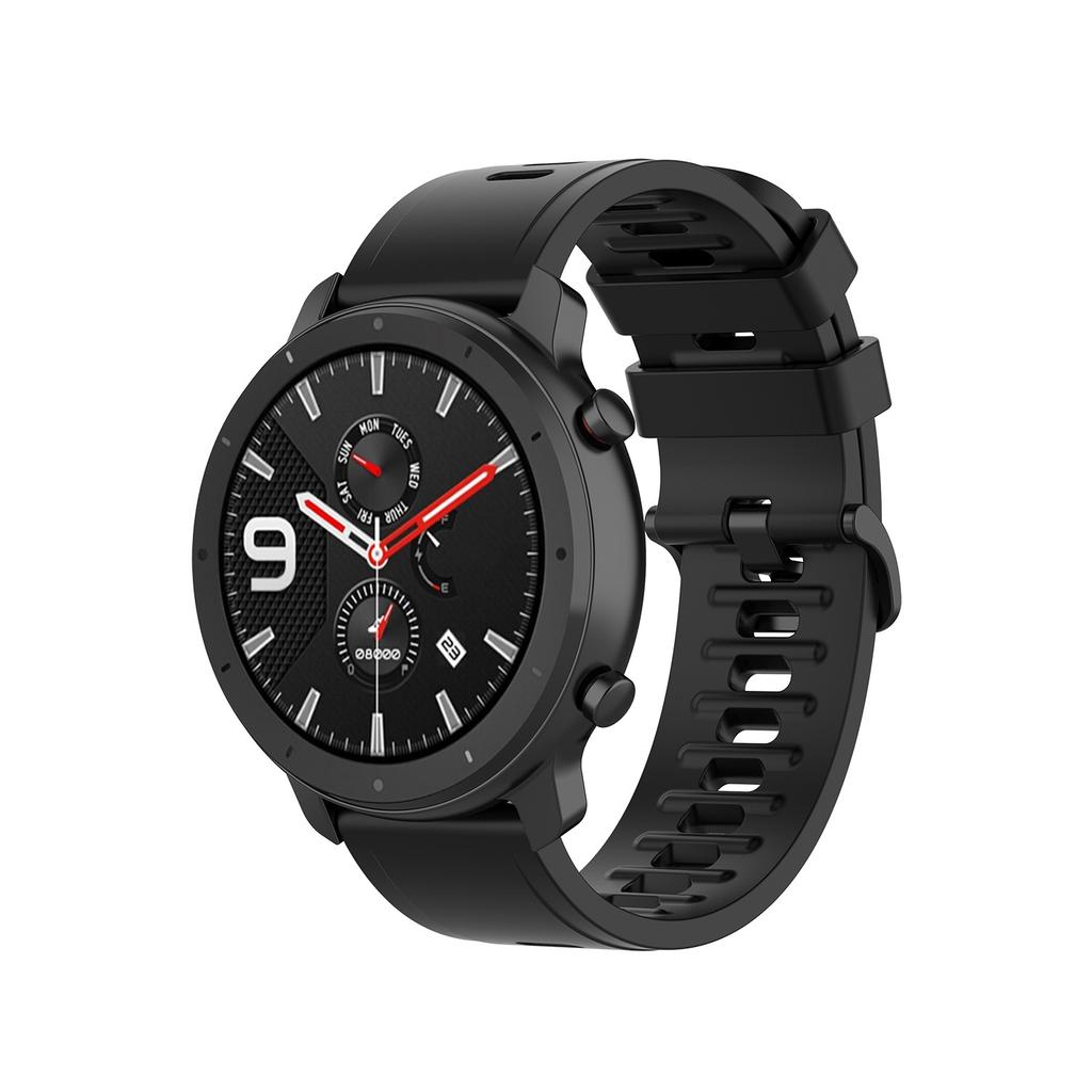Силиконовый ремешок 22 мм 20 мм для Amazfit Active 2/GTS 4 Mini 3 2e Браслет для Amazfit GTR/4 3 Pro 47 мм/Amazfit Bip 6/Balance 2 Ремешок