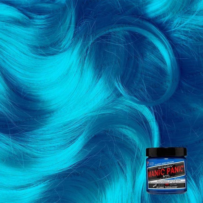 MANIC PANIC - Полуперманентный крем-краска для волос Атомный бирюзовый