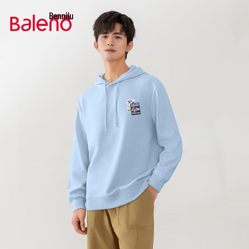 Baleno Men's 2025 Spring Waffle Hooded Sweatshirt