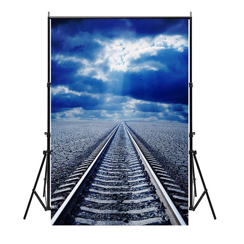 Railway Landscape Backdrop for Studio,Live Streaming,Parties Decor,Bedroom,Office,Background Tapestry