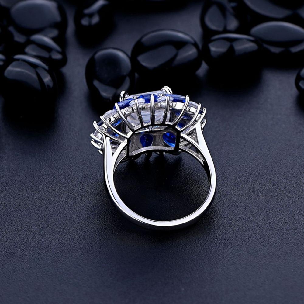 Модное роскошное кольцо с высокоуглеродистым бриллиантом 10*10 мм, подарок на свадьбу, помолвку, годовщину, стерлинговое серебро 925 пробы, ювелирные изделия