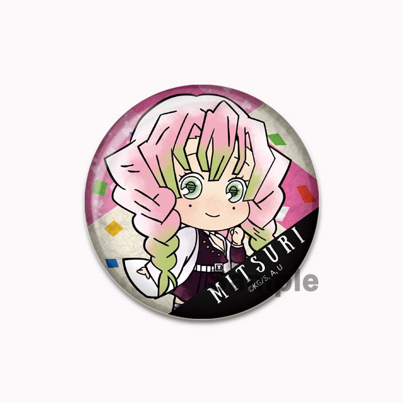 32/44/58 мм Kamado Tanjirou Hashibira Inosuke, мультяшные булавки, Kochou Shinobu Kamado Nezuko Agatsuma Zenitsu, значки, аниме, броши «Убийца демонов»