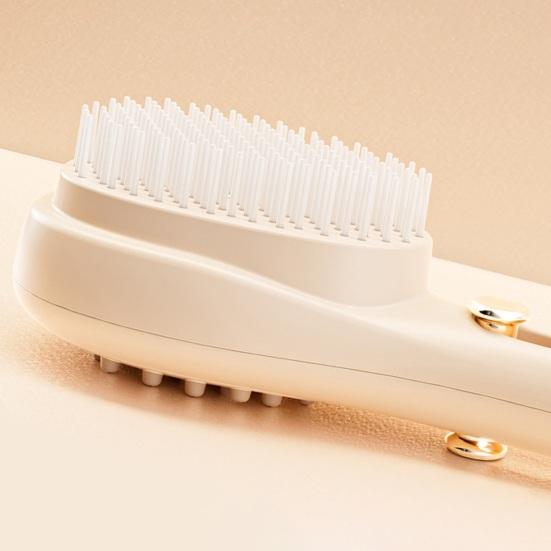 Выдвижная щетка для волос Самоочищающаяся щетина Массаж головы Антистатическая расческа для распутывания волос Портативные женские парикмахерские инструменты Подарок на день рождения
