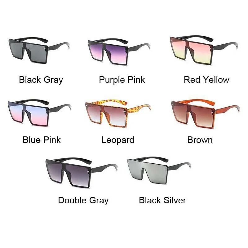 Oversized Square Sunglasses Woman Fashion Brand Big Frame Female Sun Glasses Vintage Outdoor Driver Gradient