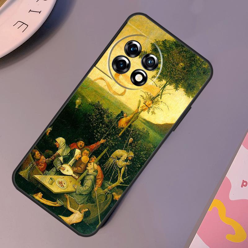 Hieronymus Bosch Art Painting Case For OnePlus Nord CE 5 2 3 4 Lite N30 N20 OnePlus 15 13 12 11 9 10 Pro 13R 10T 13T Cover