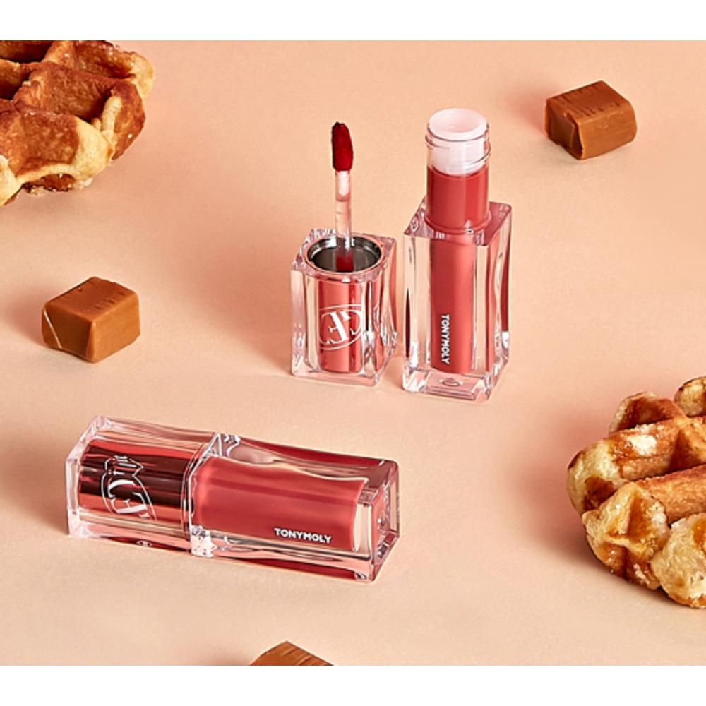 Tony Moly Тинт для губ Get It Lip Tint Waterful Butter, 02 Nutty Cream, 4,3 г, 1 шт.
