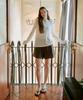 DEPOUND String Scallop Pullover [Ivory]