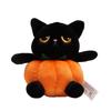 Милая Хэллоуинская Плюшевая Игрушка Мультяшная Тыква Кошка Черный Котенок Летучая Мышь Мягкие Игрушки Подарок на Хэллоуин для Детей Домашний Декор