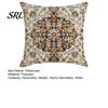 Hidden Zipper Pillowcase Boho Throw Pillow Covers, 18 x Inch Bohemia Case Ethnic Style Cushion Case, Decorative for Sofa Couch Cover