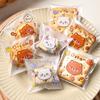 100Pcs 7*7Cm Clear Cake Gift Bag Plastic Candy Cookies Biscuits Packaging Bags