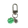 Stylish Green Clover Phone Charm Durable Alloy Pendant For Keys Bags Good Luck Gift Stylish Phone Strap Charm