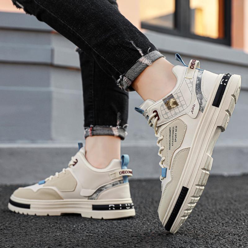 Высокие мужские туфли летние универсальные спортивные маленькие белые туфли для доски мужские повседневные кожаные ботинки для увеличения внутренней высоты ботинки Martin модные туфли s