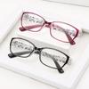 Anti Blue Light Reading Glasses Women Fashion Printing Flower Eyes Ultralight Eye Protection Presbyopic Eyeglasses