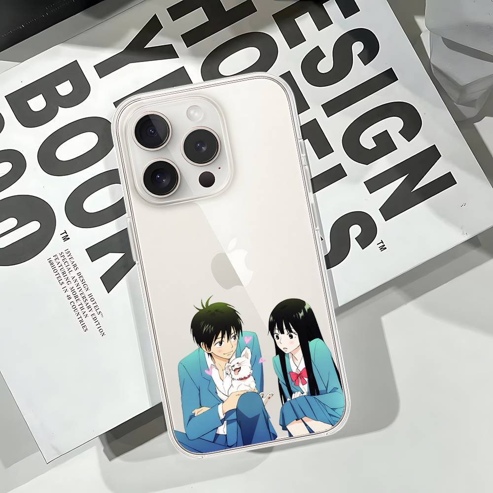Милый K-Kimi Ni Todoke Чехол для телефона Мягкий прозрачный чехол для iPhone 17 16 15 14 13 12 11 Pro Max Mini Plus Чехол-обложка