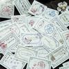 Memo Pad Vintage Style DIY Floral Printing Classic Label Material Literature Journal Pad Office Supplies