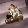 Luxury New Bohemian Ring Fashion Ring Women's Engagement Proposal Ring