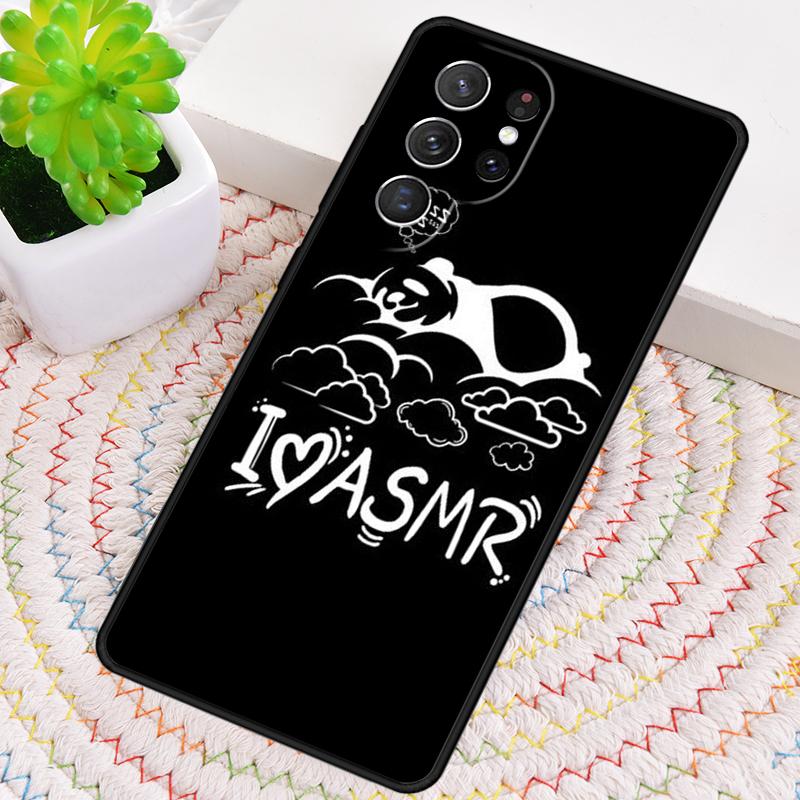I love ASMR Silicone Phone Case For Samsung Galaxy note 10 pro S26 S25 S24 S23 S22 S21 Plus S25Ultra Capa Cover