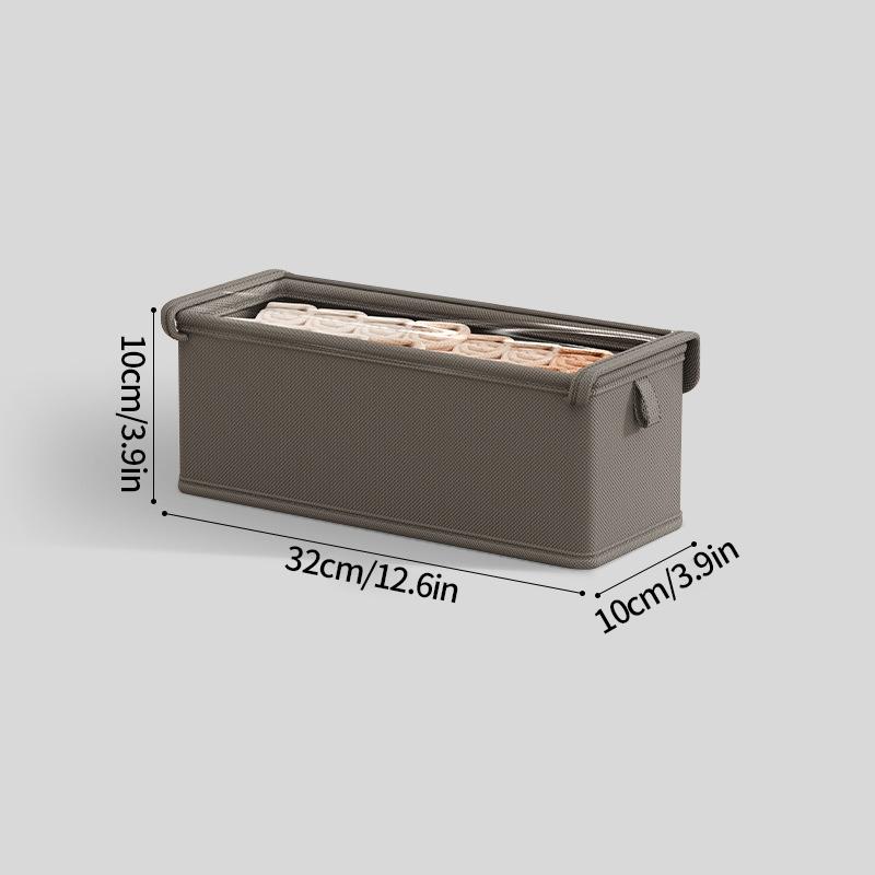 Ящик для хранения нижнего белья Ткань Оксфорд Шкаф для бюстгальтеров Ящик для раздельного нижнего белья Разделитель одежды Домашний органайзер Принадлежности