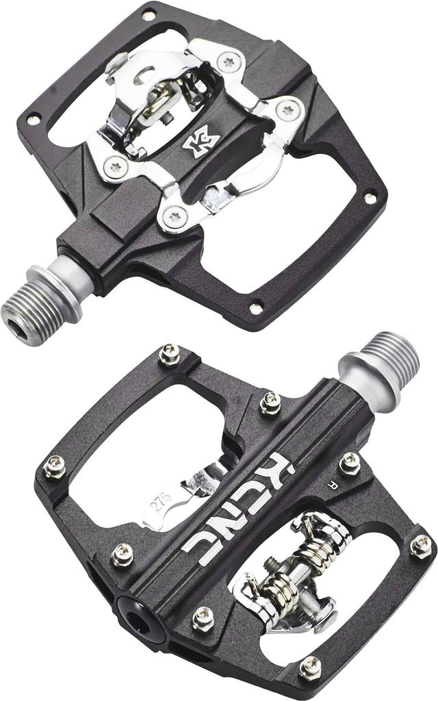 KCNC велосипедная легкая алюминиевая педаль с креплением без зажима, черная