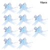 10pcs Pull Bow Beautiful Lightness Colorful Garland Romantic Handmade Ornament Latte Art Wedding Birthday Gifts Cupboard Handle