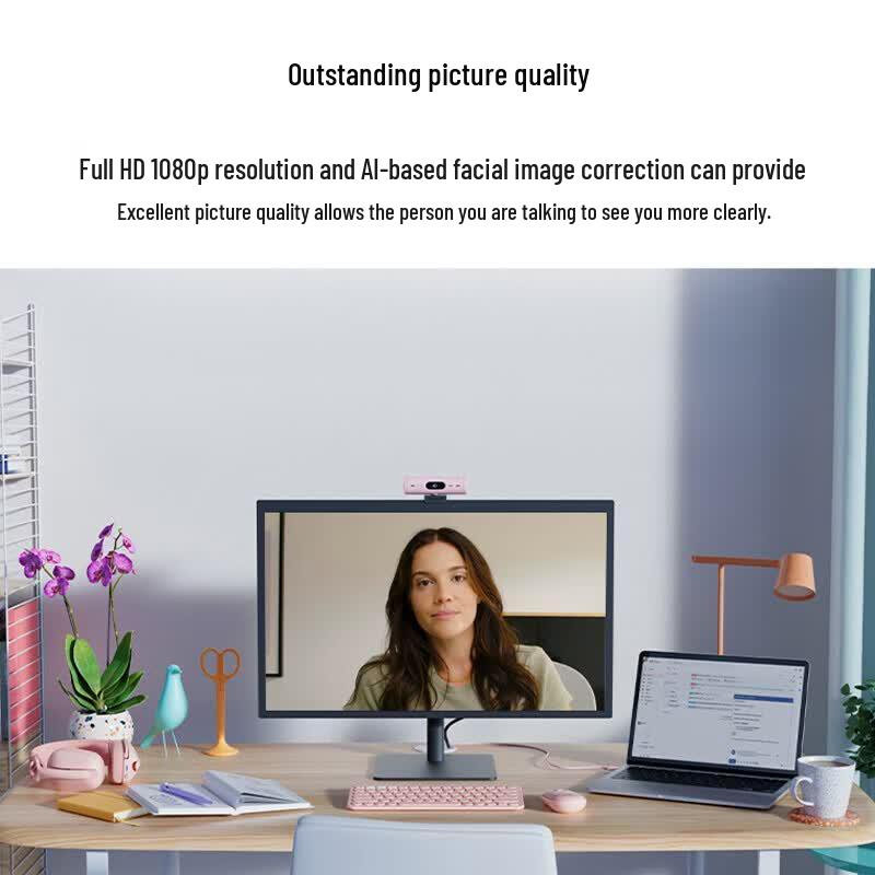 Logitech Веб-камера Full HD Brio 500