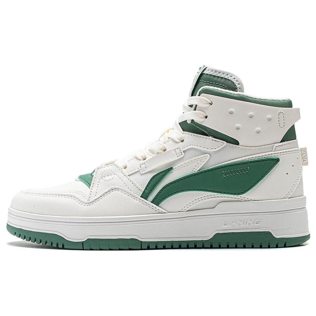 Li Ning Mountain Range 2.0 повседневные универсальные толстые подошвы, увеличивающие рост, нескользящие, износостойкие, высокие, для скейтбординга, женские кроссовки AGCT346-3