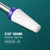 Dmoley Ceramic Tungsten Nail Drill Bit Electric Manicure Drills For Machine Milling Cutter Nail Burr Pedicure Accessories Tools