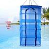 Foldable Multi-layer Drying Net for Fish, Vegetables, and Cured Meat