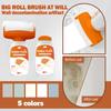 Wall Roller Brush, 2 In 1 Wall Paint White, Wall  Roller Brush With Wall Paste For Kitchen, Bedroom, Living Room And Playroom