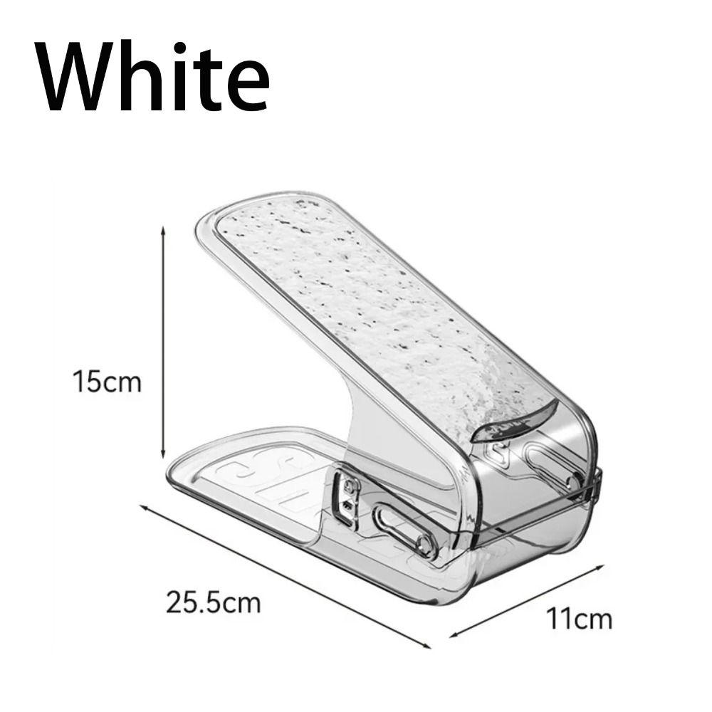 Регулируемый поднос для обуви Двухслойный держатель для обуви Шкаф для обуви Инструмент для хранения Стойка для обуви Обувь