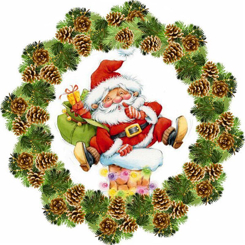 5d Diamond Christmas Painting Winter Full Round Diamond Embroidery Rhinestones Pictures Embroidery Cross Stitch Rhinestone New Arrival Home Decor