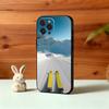Крутой чехол для телефона S-Skiing для iPhone17,16,15,14,13,12 Plus, Pro Max, XS, 5G, мягкий силиконовый, черный