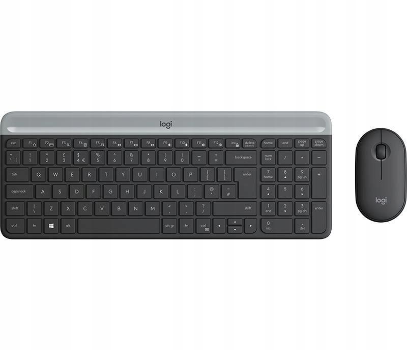 Logitech Mk470 Slim Беспроводной Комбо, 920-009200