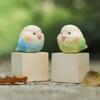 Ручная работа по дереву Домашний декор decoraciones para el hogar Настольные аксессуары Декор для комнаты Статуэтка певчей птицы ручной работы