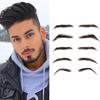 Women Synthetic Hand Made Eyebrows Wave Style Eyebows Fake Eyebrows Artificial Weaving Eyebrow Wigs