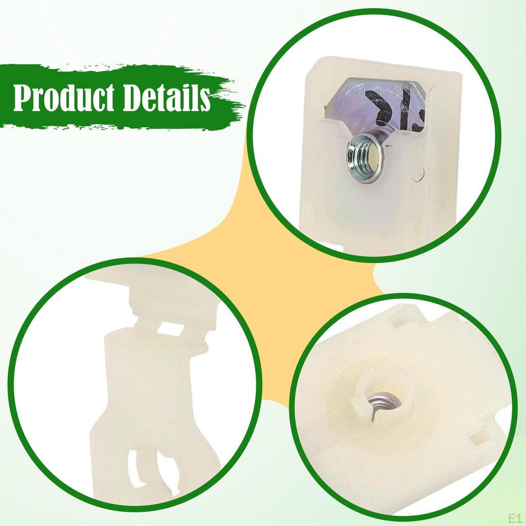 Door Window Glass Holder Connector Clamp High Reliability Spare Parts Fixing Clip Sash Clips for 5