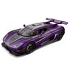 1/24 Koenigsegg ONE 1 Alloy Miniature Car Diecast Metal Scale Car Model Sound and Light Collection Children Toy Vehicles Gift