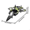 RC Plane Remote Control Airplane Easy To Fly Roll 360° Flip Lightweight Aircraft with Gifts
