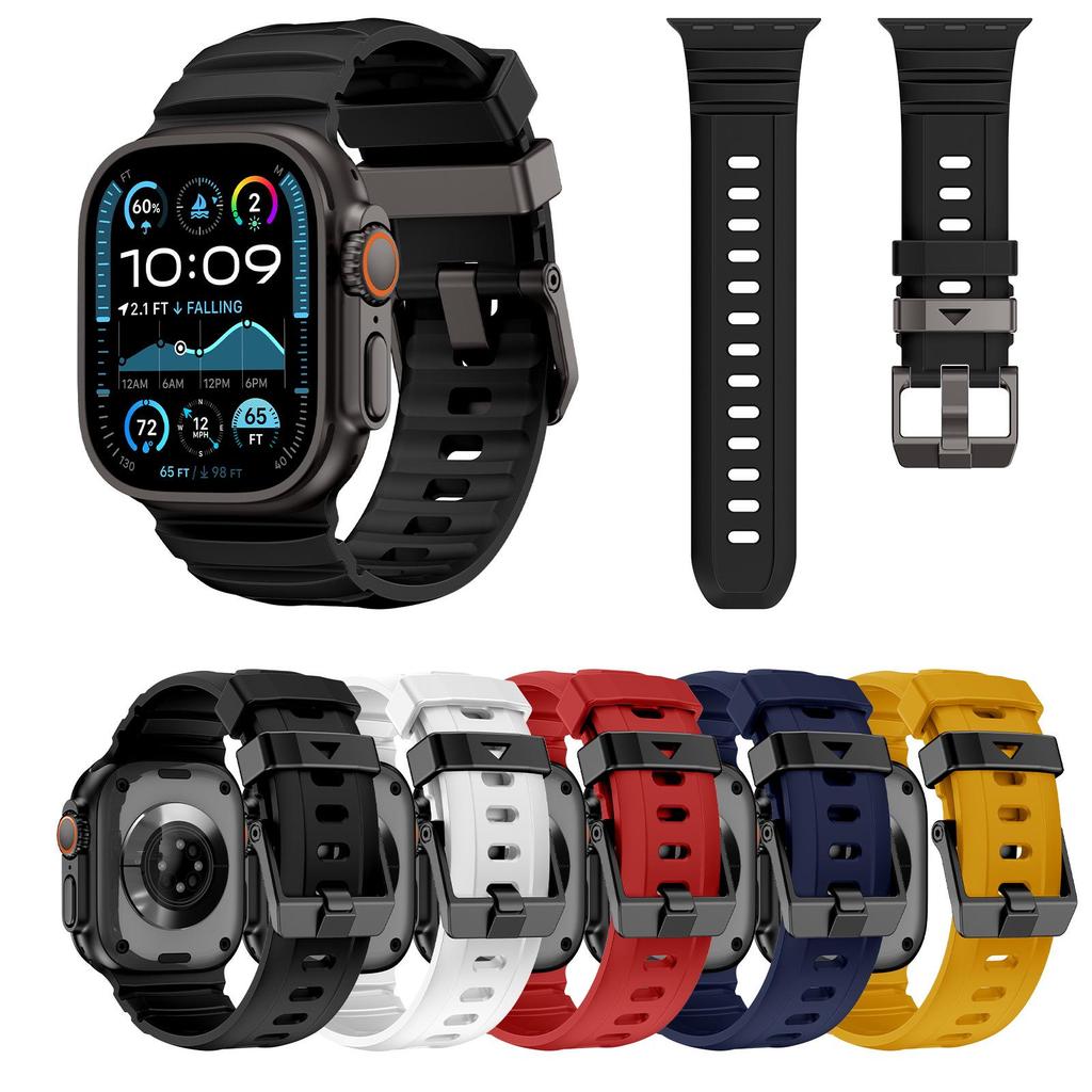 Силиконовый спортивный ремешок Apple Watch Ultra/Rock Peak