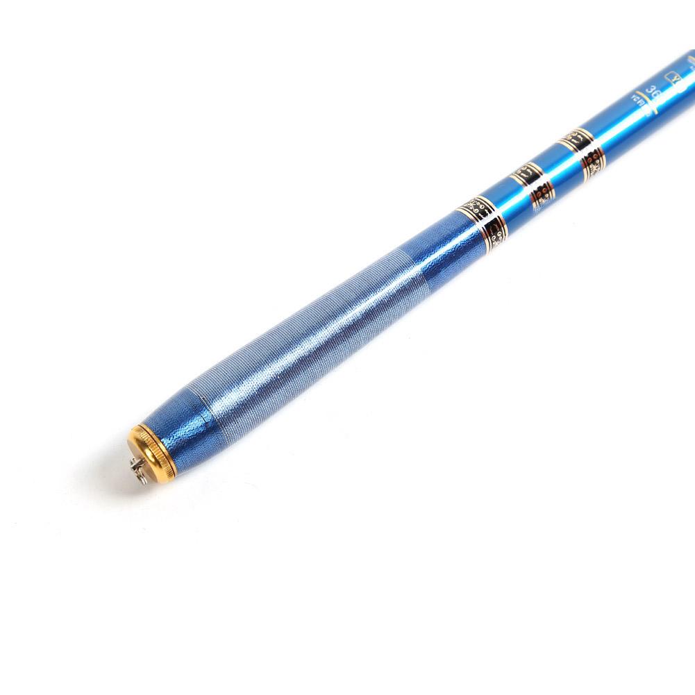 Portable Travel light Fishing Pole Telescopic Carbon Stream Fishing Hand Rod (3.6m)